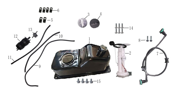 FUEL TANK ASSY