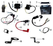 Подбор запчастей Электрика Z6 (101280017) Z6 BSE