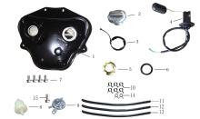 Подбор запчастей FUEL TANK ASSY S9 Motosuper