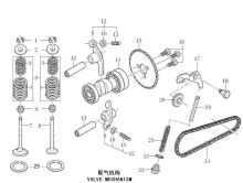 Подбор запчастей ГРМ FH125 Auto Двигатели