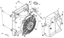 Подбор запчастей Охлаждение Кузов/Электрика MaxSYM 400i (LX40A1-6-L4A ) MaxSYM 400 SYM