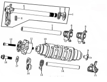 Подбор запчастей Механизм переключения передач ZS194MQ (NC450) #2 Двигатели