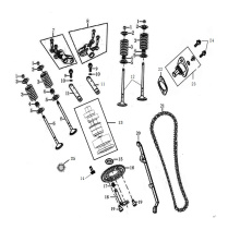 Подбор запчастей VALVE MECHANISM ZS174MN-5 (NB300) 30.124.0600 Двигатели