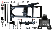 Подбор запчастей Маятник XT-1 (SA110) 150020002 XT-1 BSE