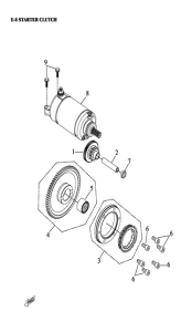 Подбор запчастей Муфта стартера QR 450 Access Motor