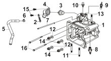 Подбор запчастей CYLINDER HEAD COMP Двигатель CRUISYM (LV30W3-EU) CRUISYM SYM