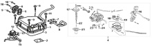 Подбор запчастей Крышка ГБЦ, карбюратор Двигатель Crox 125 SYM