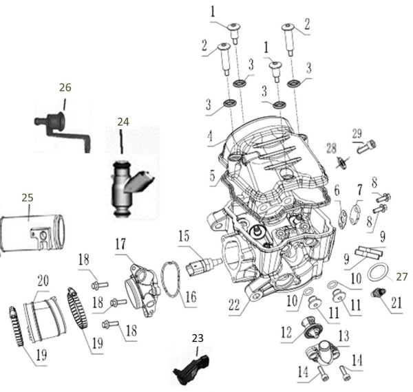 CYLINDER HEAD ASSY