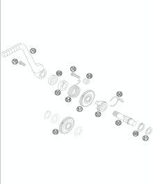 Подбор запчастей Кикстартер XN105 XN105 Koshine