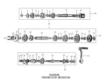 Подбор запчастей TRANSMISSION MECHANISM ZS165FMM (CB250D-G) [30.123.0512] Двигатели