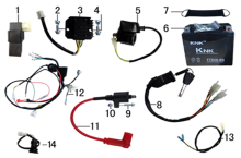 Подбор запчастей Электрика Z5 (101360034-101360035) Z5 BSE