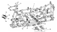 Подбор запчастей Рама Кузов/Электрика ATV 600 (UA60A-6) ATV 600 SYM