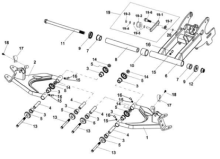Подбор запчастей Передняя подвеска Кузов/Электрика ATV 200 SYM