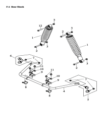 Подбор запчастей Амортизаторы задние QR 700 Access Motor