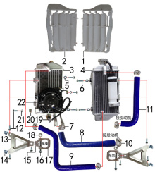 Подбор запчастей Радиатор RTC-300R (с 2020) RTC-300R BSE