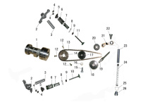 Подбор запчастей Механизм распределения воздуха HS152FMH (W110F) кикстартер МКПП Двигатели