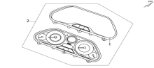 Подбор запчастей Спидометр Кузов/Электрика MaxSYM 600 (LX60A2) MaxSYM 600 SYM