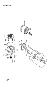 Подбор запчастей Масляный насос QR 450 Access Motor