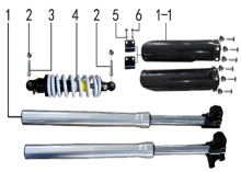 Подбор запчастей Амортизаторы PH10L - 150 (101190070) PH 150 BSE