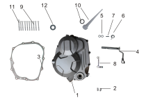 Подбор запчастей Clutch Cover Assembly TY250-S Двигатели