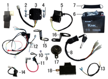 Подбор запчастей Электрика Z6Y (101280018) Z6Y BSE