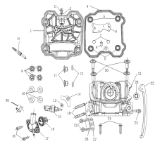 Подбор запчастей CYLINDER HEAD ASSY ZS174MN-5 (NB300) Двигатели