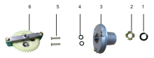 Подбор запчастей Oil Pump Assembly TY250-S Двигатели