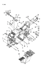 Подбор запчастей Рама QR 400 Access Motor