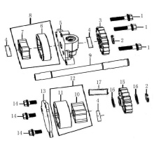 Подбор запчастей OIL PUMP ZS194MQ (NC450) 30.125.0011 Двигатели