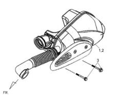 Подбор запчастей Воздушный фильтр Кузов/Электрика Jet 4 50 Naked (JD05W4-6) Jet 4 50 SYM