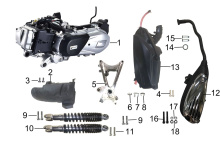 Подбор запчастей ENGINE ASSY Lamocca Motosuper