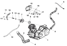 Подбор запчастей Двигатель ATV 250 SYM