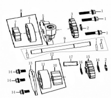 Подбор запчастей OIL PUMP ZS182MN (NC300S) 30.124.1501 Двигатели