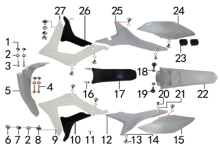 Подбор запчастей Облицовка M4 101310017 (с 2022) M4 BSE