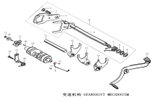 Подбор запчастей МЕХАНИЗМ ПЕРЕКЛЮЧЕНИЯ ПЕРЕДАЧ ZS172FMM-6 (CB250-R) Двигатели