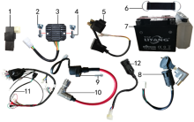 Подбор запчастей Электрика Z3 2022 21/18 USB (101210040) Z3 BSE