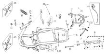 Подбор запчастей Рама Кузов/Электрика RS 125 (HS12W2-6) RS 125 SYM