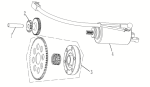 Electric starting assembly