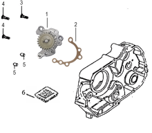 Подбор запчастей Oil Pump YX125 (E-0008-21-0236) semi-auto Двигатели