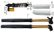 Подбор запчастей Амортизаторы T8-X6 (101410002) T8 BSE