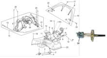 Подбор запчастей Бензобак Кузов/Электрика Mio 50 (HU05W-T) Mio 50 SYM