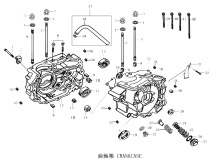 Подбор запчастей CRANKCASE ZS172FMM-6 (CB250R) MJBS4B14 [30.123.2001] Двигатели