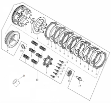 Подбор запчастей CLUTCH ASSY ZS174MN-5 (NB300) Двигатели