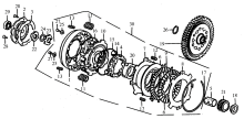Подбор запчастей Сцепление в сборе YX125 (153FMI) electric starter Двигатели