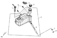 Подбор запчастей Масляный бак Кузов/Электрика Jet 4 50 Naked (JD05W4-6) Jet 4 50 SYM