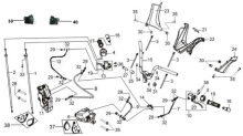 Подбор запчастей Руль / Тормоза Кузов/Электрика GTS 300i EFI (LM30W-6) GTS 300i SYM