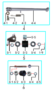 Подбор запчастей Подставка RTC-300R Y (M4Y) ПТС RTC-300R Y BSE