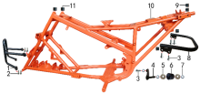 Подбор запчастей Рама XT-1 BSE