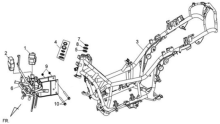 Подбор запчастей Рама Кузов/Электрика MaxSYM 400i ABS MaxSYM 400 SYM