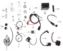 Подбор запчастей Электрика DNA 300cc DNA SSSR